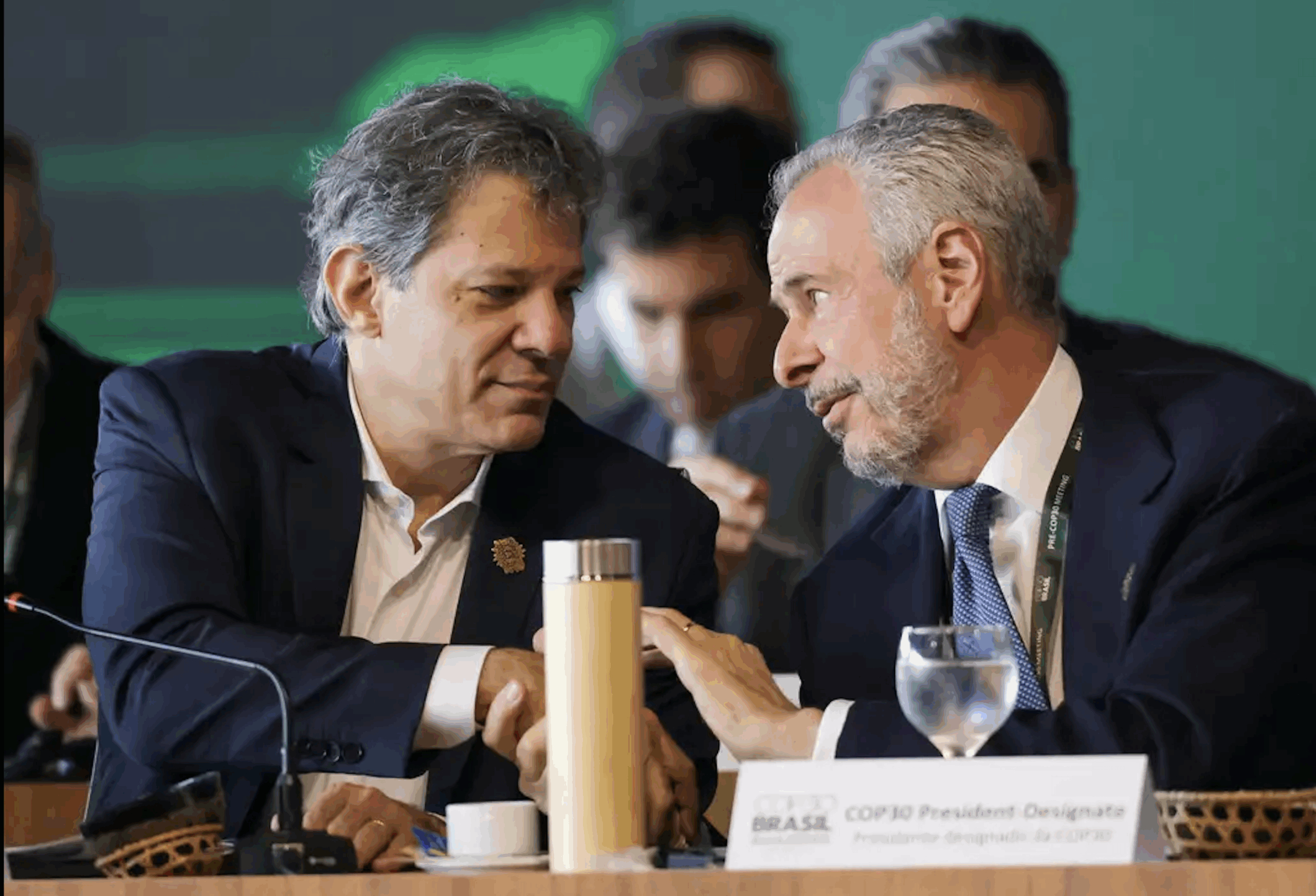 Haddad quer agilizar processos de bancos de desenvolvimento e inovações financeiras para financiamento climático